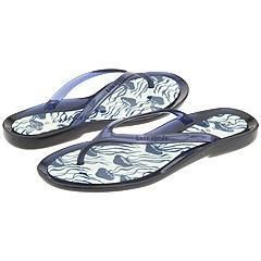 Kate Spade Jellies Navy Jelly/Navy/White Graphics Sandals