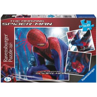 Puzzle Spiderman   3x49pcs   Achat / Vente PUZZLE Puzzle 3x49