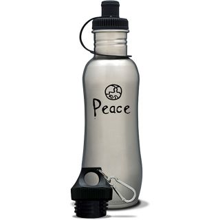 AffirmWater 32 oz I am Peace Stainless Steel Water Bottle