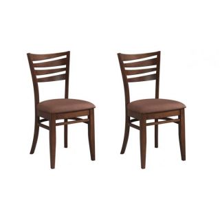 Lot de 2 chaises MALACCA     Dimensions  L.46 x H.93 x P.51 cm
