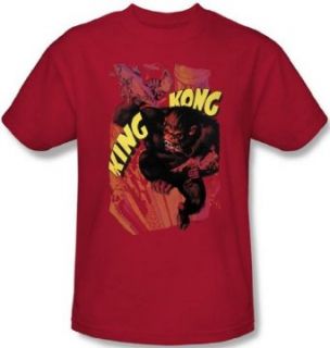 King Kong   Plane Grab Mens T Shirt: Clothing