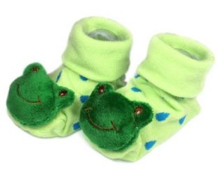 Boy Anti slip Socks Slipper Shoes Boots 0 6M Many patterns Frog: Shoes
