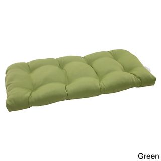 Pillow Perfect Outdoor Forsyth Wicker Loveseat Cushion
