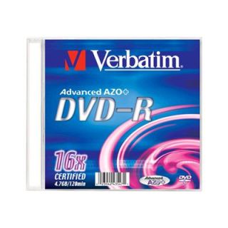 VERBATIM   DVD R   4.7 Go 16x   boîtier CD étroit   Achat / Vente CD