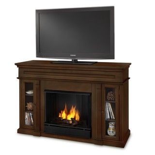 The Lannon Ventless Real Flame Gel Fireplace
