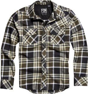 Fox Mens Decker Flannel Shirt Clothing