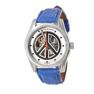 Lucky Brand Womens Automatic Blue Strap Watch