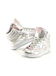 : Baby Phat   BP84682   Baby Phat Silver Toned Hi top Sneakers: Shoes