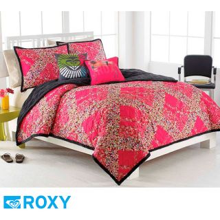Roxy Field Floral 16 inch Surf Decorative Pillow
