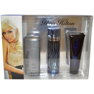 Paris Hilton Mens 3 piece Fragrance Gift Set
