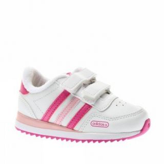 Adidas Trainers Shoes Kids Se Jog 09 Cf Inf White Shoes