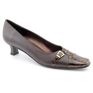 Vaneli Womens Rolien Leather Dress Shoes (Size 9) Narrow