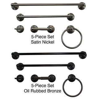 GlideRite Bar/ Hook Bathroom Accessory Kit