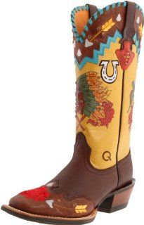 Ariat Womens Holly rose Boot,Mesa Brown,11 M US Shoes