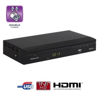 SAGEM TWIN 830T HD Récepteur TNT HD double tuner   Achat / Vente