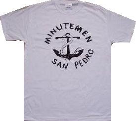 MINUTEMEN   San Pedro   White T shirt Clothing