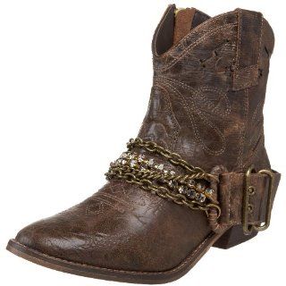  Steve Madden Womens Brasko Western Boot,Brown Multi,6 M US Shoes