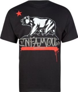 INFAMOUS Cali Bear Mens T Shirt Clothing