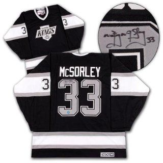 Marty McSorley Signed Jersey   Autographed NHL Jerseys