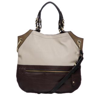 Oryany Sydney Colorblock Leather Shoulder Bag