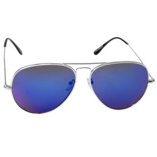 Adi Designs Unisex Mirror Lens Aviator Sunglasses
