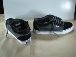  Vans Mens Chukka Low Skate Shoes   Black/ Dark Slate 13 Shoes