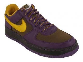 BASKETBALL SHOES 11 (BISON/PRO GOLD VINTAGE PURPLE): Sports & Outdoors