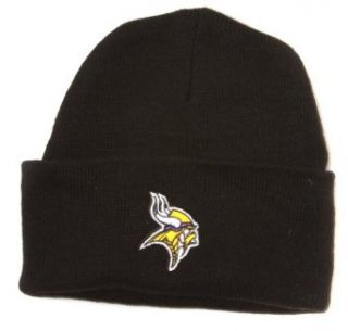 NFL Reebok Minnesota Vikings Cuff Knit Beanie  Black