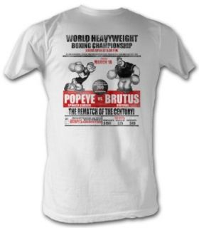 Popeye T shirt   Heavyweight Boxing Championship Adult