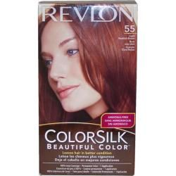 ColorSilk Beautiful Color #55 Light Reddish Brown by Revlon Hair Color