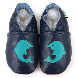 Dolphin Soft Sole Leather Baby Shoes