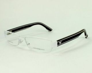 Emporio Armani 9657 QF2 Black and White Optical Frames