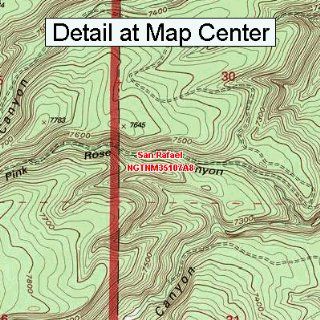 USGS Topographic Quadrangle Map   San Rafael, New Mexico