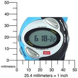 Mio Womens Classic Select Petite Heart Rate Monitor Sport Watch