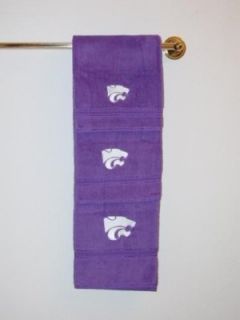 Kansas State Wildcats Bathroom 3 Piece Towels Set NCAA