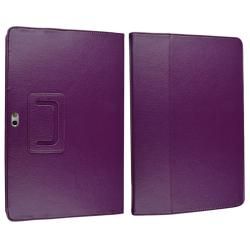 Purple Leather Case for Samsung Galaxy Tab 10.1 P7500