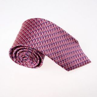 Pink Checkered Woven Silk Tie Present Box Set pink xmas