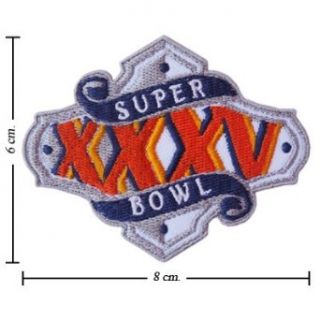 Super Bowl XXXV 35 Logo 2000 Embroidered Iron Patches