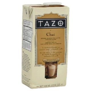 Tazo Chai Spiced Black Tea Concentrate 32 oz Boxes (Pack of 6