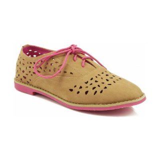 Up Oxford Flats CAMEL ( on all addl items) (8) Shoes