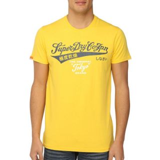 SUPERDRY T Shirt Homme Jaune   Achat / Vente T SHIRT SUPERDRY T Shirt