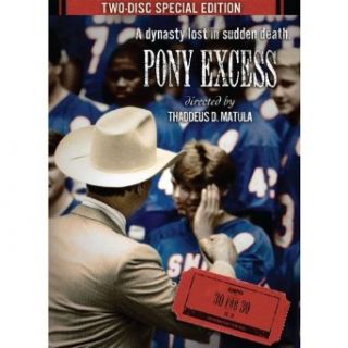 SMU Mustangs ESPN Films 30 for 30 Pony Excess Clothing