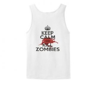 Keep Calm and Kill Zombies Tank Top Apocalypse Response