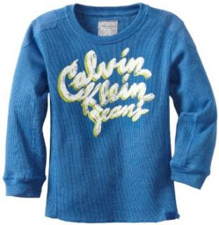 Calvin Klein Boys 2 7 Signature Thermal Top Clothing