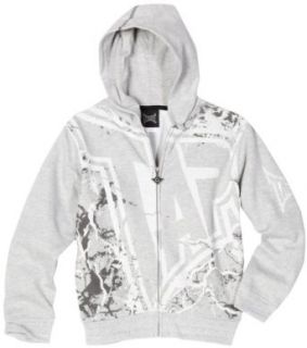 Tapout Boys 8 20 Shattered Hoodie, Grey, Medium/10 12