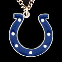 Indianapolis Colts Team Logo Necklace: Sports & Outdoors