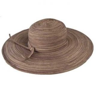 Packable Travel Sun Hat 5 brim,   NH04 (Brown): Clothing
