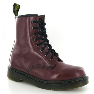 Dr.Martens 1460 Milled Smooth Cherry Womens Boots: Shoes