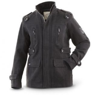 PJ Mark Pea Coat, CHARCOAL, 2XL Clothing