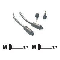 MC760 5MZ Câble optique + Adaptateur, 75 Ohms 5m   MCL Samar   Cables